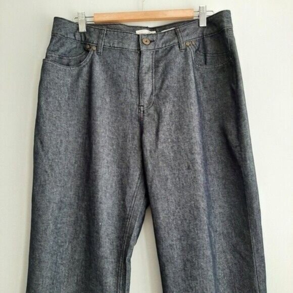 NORTHERN REFLECTIONS Town Stretch Flare Ankle Jeans Sz 14 - Picture 3 of 9